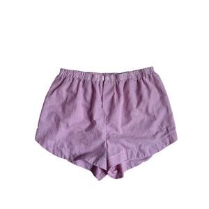 FP Intimately by Free People Seersucker Striped Shorts (Pink & White) - XL